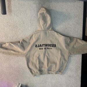 Fear of God Essentials Label in Tan